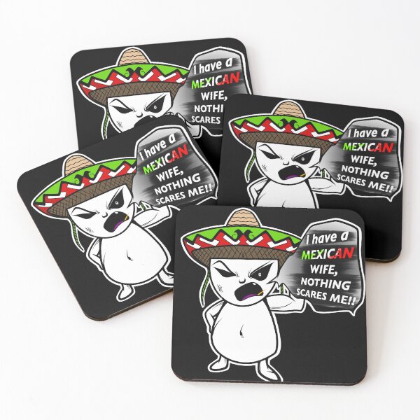 Item preview, My wife is Mexican nothing scares me designed and sold by CallmeKenrock.