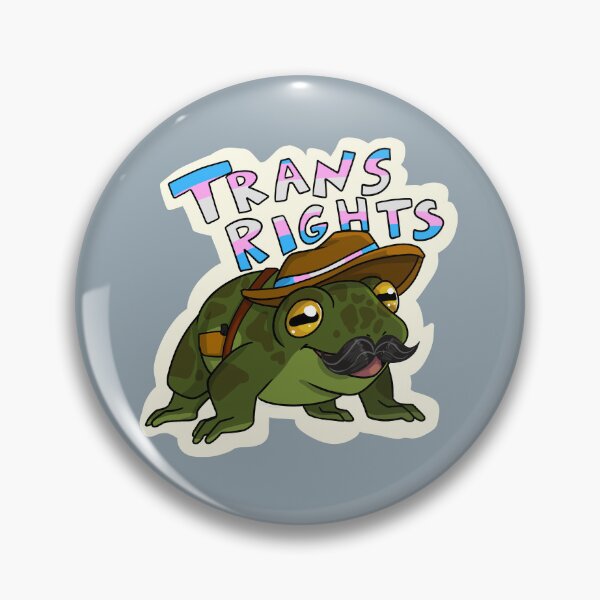 Item preview, Trans Rights Toad designed and sold by UnknownBearProd.