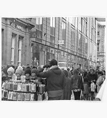 Strassenhändler Poster