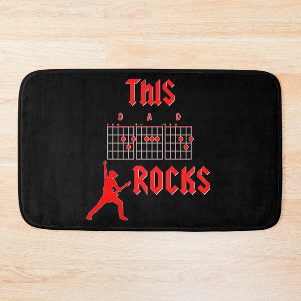 Item preview, This Dad Rocks D A D Guitar Chords Rock and Roll Metal Gift for Fathers Day designed and sold by podguy.