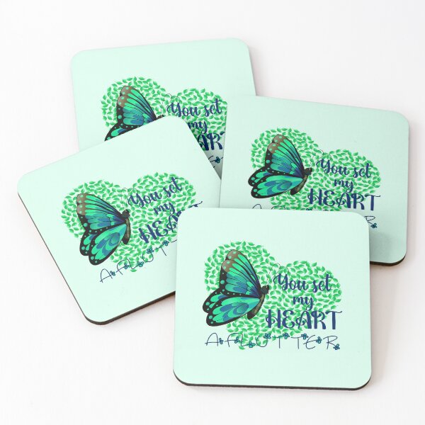 Item preview, You Set My Heart Aflutter  designed and sold by PawsitiveMum.