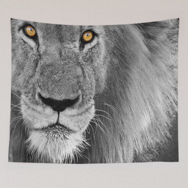 Item preview, Lion with amber eyes designed and sold by KVDcreations.