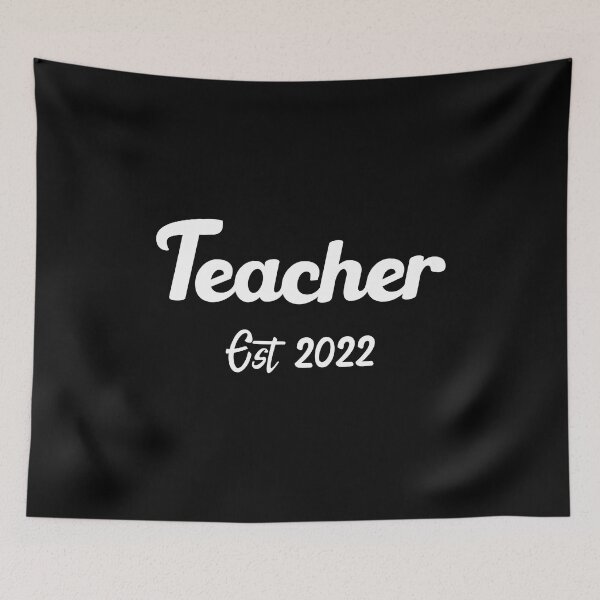 Item preview, Teacher Est 2022 - New Teachers Graduation Gift Idea designed and sold by AMERZAGUE DESIGN.