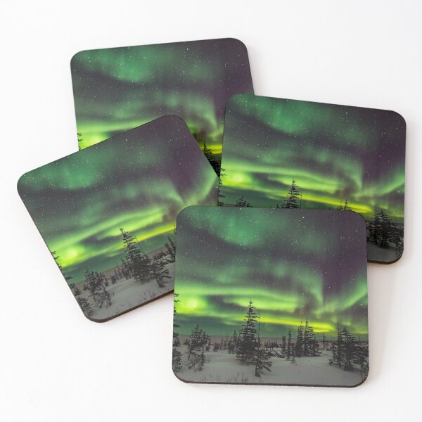 Item preview, Aurora Borealis Over Hudson Bay designed and sold by Brent Hussin.