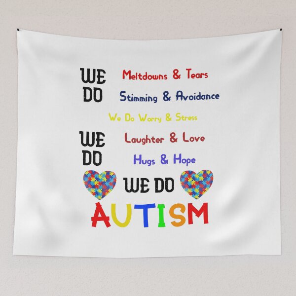 Item preview, We Do Autism designed and sold by ByCollins.