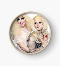 trixie and katya Clock