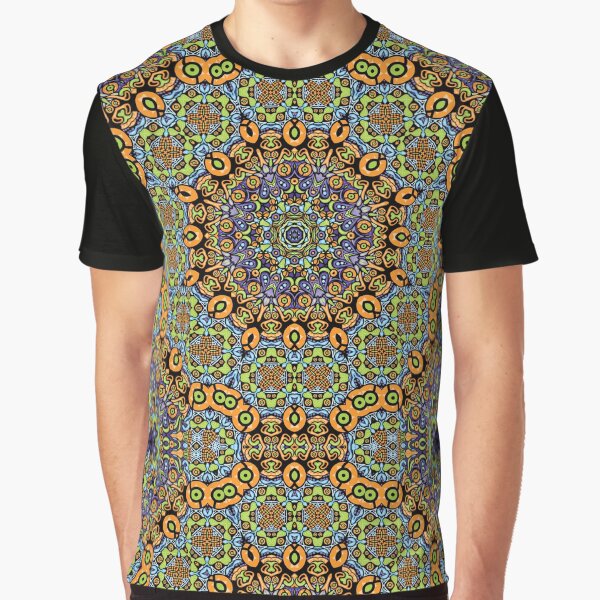 Artikel-Vorschau von Psychedelische Dschungelkaleidoskopverzierung 12, designt und verkauft von Andrei Verner.