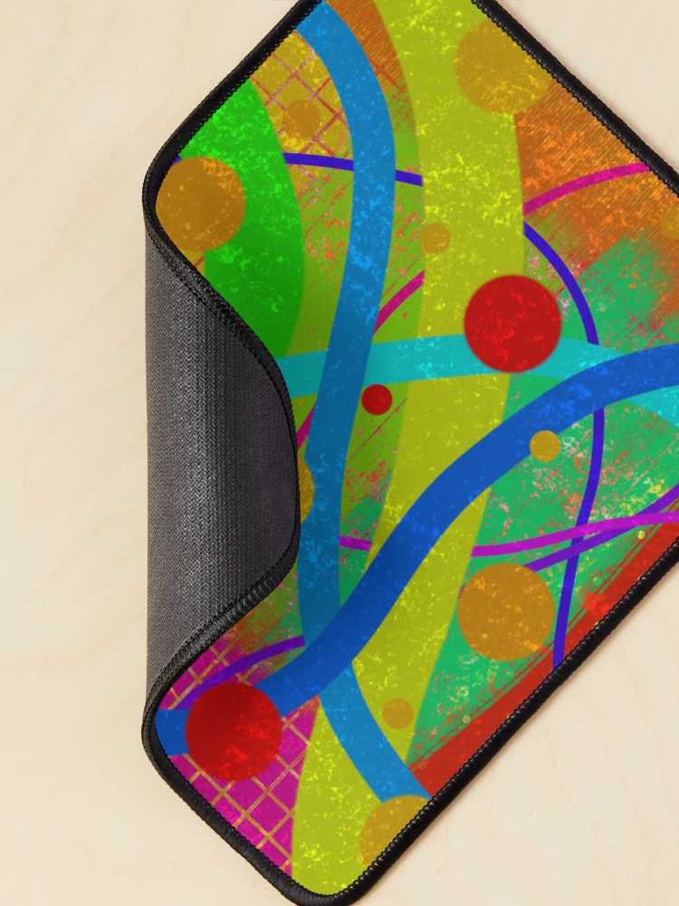 Thumbnail 2 of 5, Mouse Pad, Colorful Pattern designed and sold by colorsofcherry.