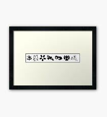 Whedonverse Logos Framed Print
