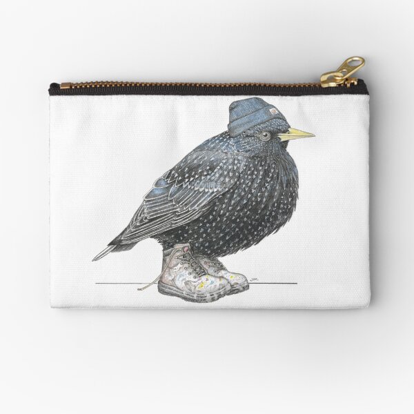 Item preview, Starling in Work Boots designed and sold by JimsBirds.