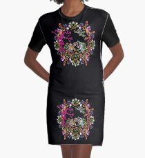 T-shirt psychédélique rencontre aztèque Robe t-shirt