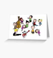 A Charlie Brown Christmas Dance Greeting Card