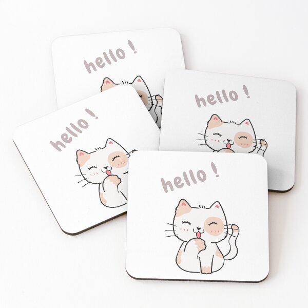 Item preview, Cute colourful little kitty designed and sold by Mount Rock.