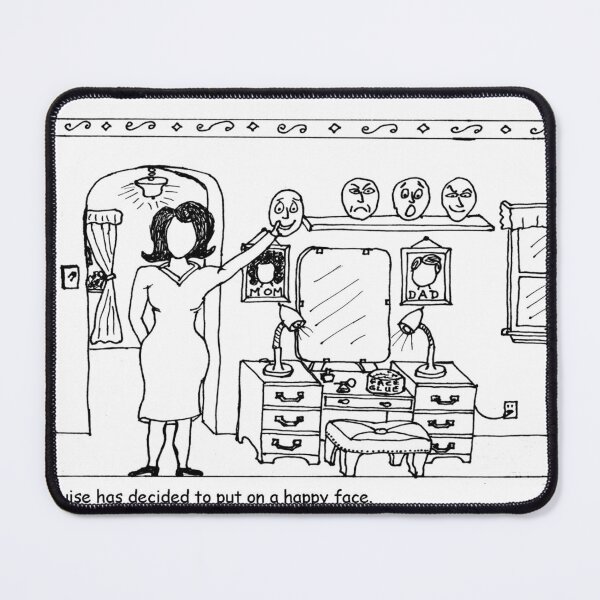 Item preview, La cara feliz de Louise designed and sold by ThisEndUp.