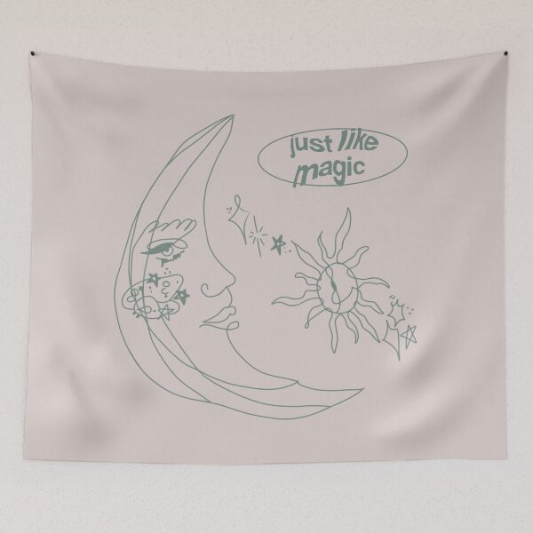 Item preview, Just like magic, moon tattoo designed and sold by remylocks.