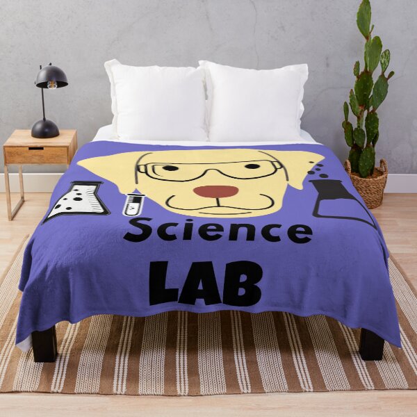 Item preview, Retro Science Lab Dog designed and sold by BronikowskiART.