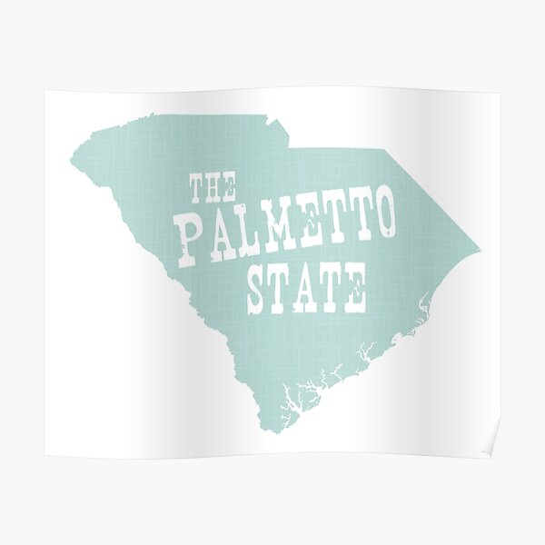 "South Carolina State Motto Slogan" Poster by surgedesigns Redbubble