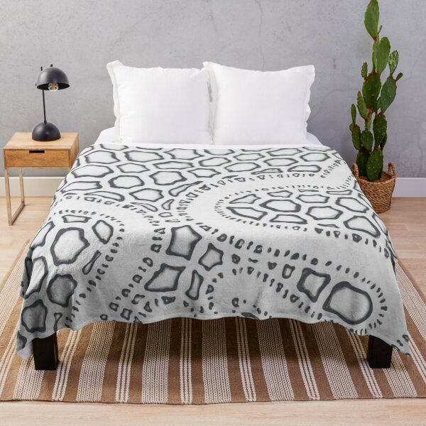 Item preview, Black and White Snake Scale designed and sold by mwagie.