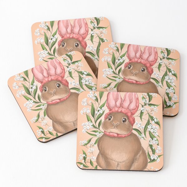 Item preview, Bunny and Baby's Breath designed and sold by Alex Goubar.
