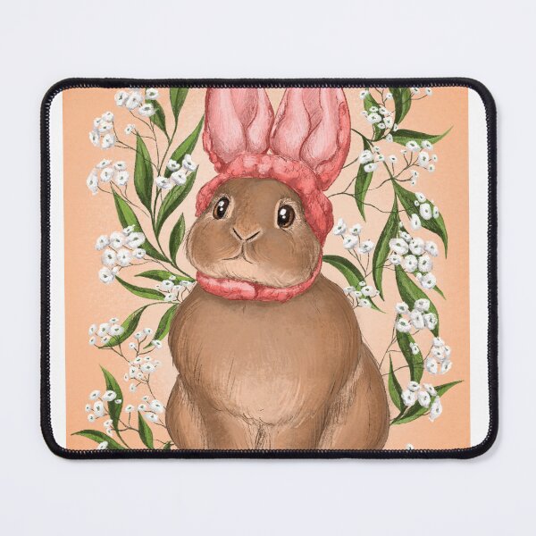 Item preview, Bunny and Baby's Breath designed and sold by Alex Goubar.