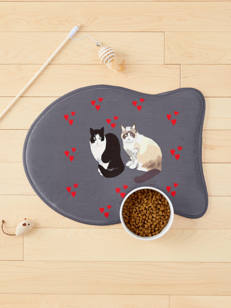 Cat Food Mats, Personalised Cat Food Mats