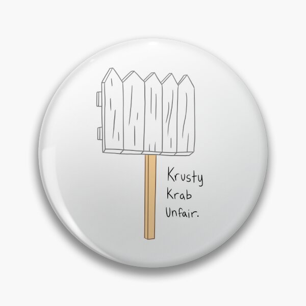 Item preview, Spongebob Picket Sign - Krusty Krab Unfair designed and sold by Alex Goubar.
