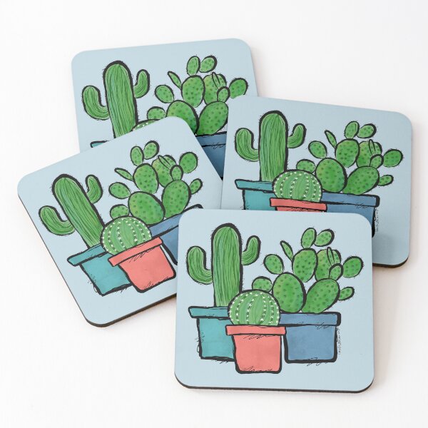 Item preview, Potted cactus - saguaro no.2 designed and sold by courbebleue.