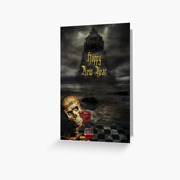 Happy New Year Greeting Card