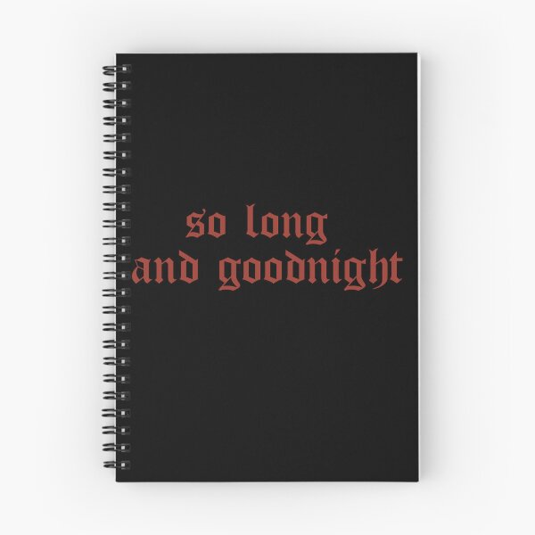 Item preview, so long and goodnight designed and sold by katielechner.