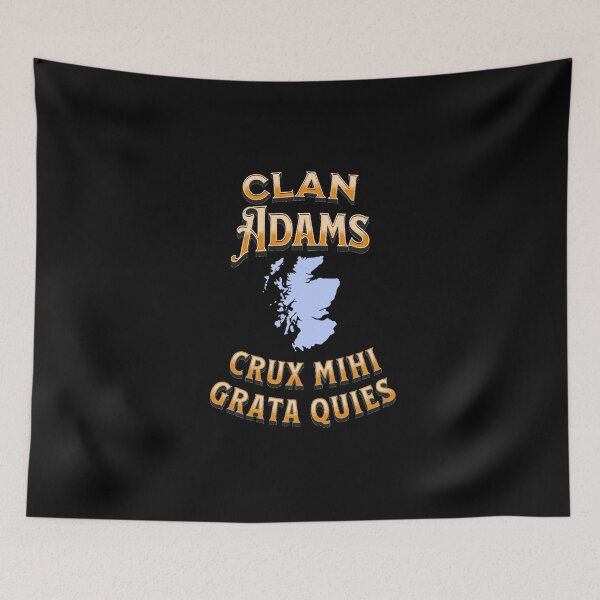 Item preview, Clan Adams Motto Scottish Crest designed and sold by BagTown Clans.