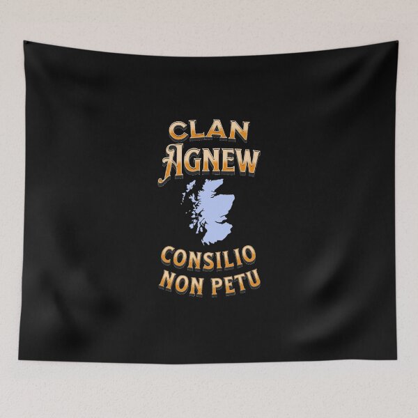 Item preview, Clan Agnew Motto Scottish Crest designed and sold by BagTown Clans.