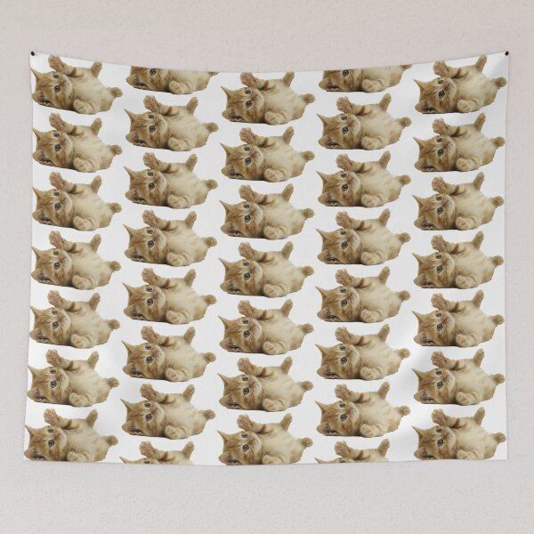 Item preview, tabby cat designed and sold by nothing rhymes with orange.