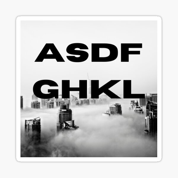  letter on keyboard sticker for sale by sk7777777 redbubble