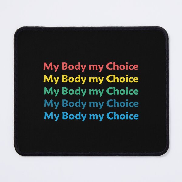 Item preview, My Body My Choice Classic T-shirt Funny Feminist Essenial T-shirt designed and sold by Achrafilla1.