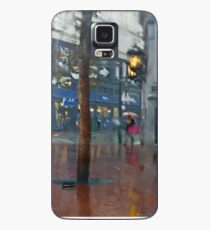 Market Street Corner Lights Case/Skin for Samsung Galaxy