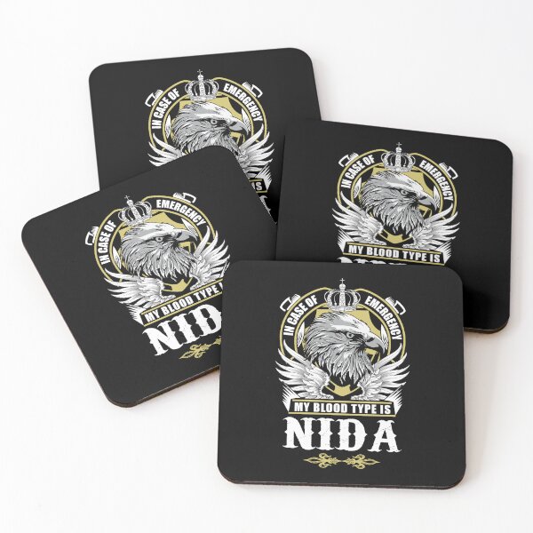 Item preview, Nida Name T Shirt - In Case Of Emergency My Blood Type Is Nida  Gift Item Tee designed and sold by anthonyodo.