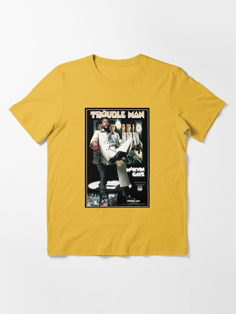 Marvin Gaye Trouble Man  Essential T-Shirt for Sale by VivaHuia