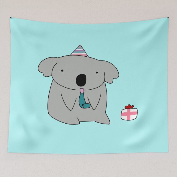 Item preview, Birthday Party Koala  designed and sold by SaradaBoru.