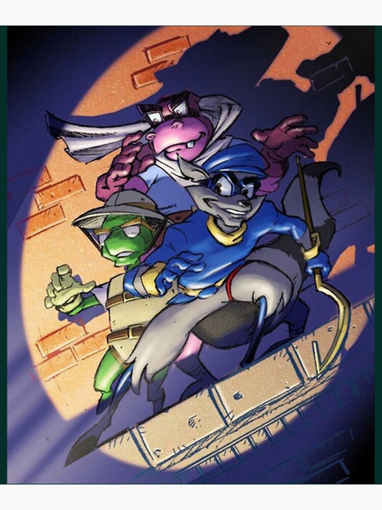 SLY COOPER THIEVES 5 2020 ANTV  Poster for Sale by VivaHuia