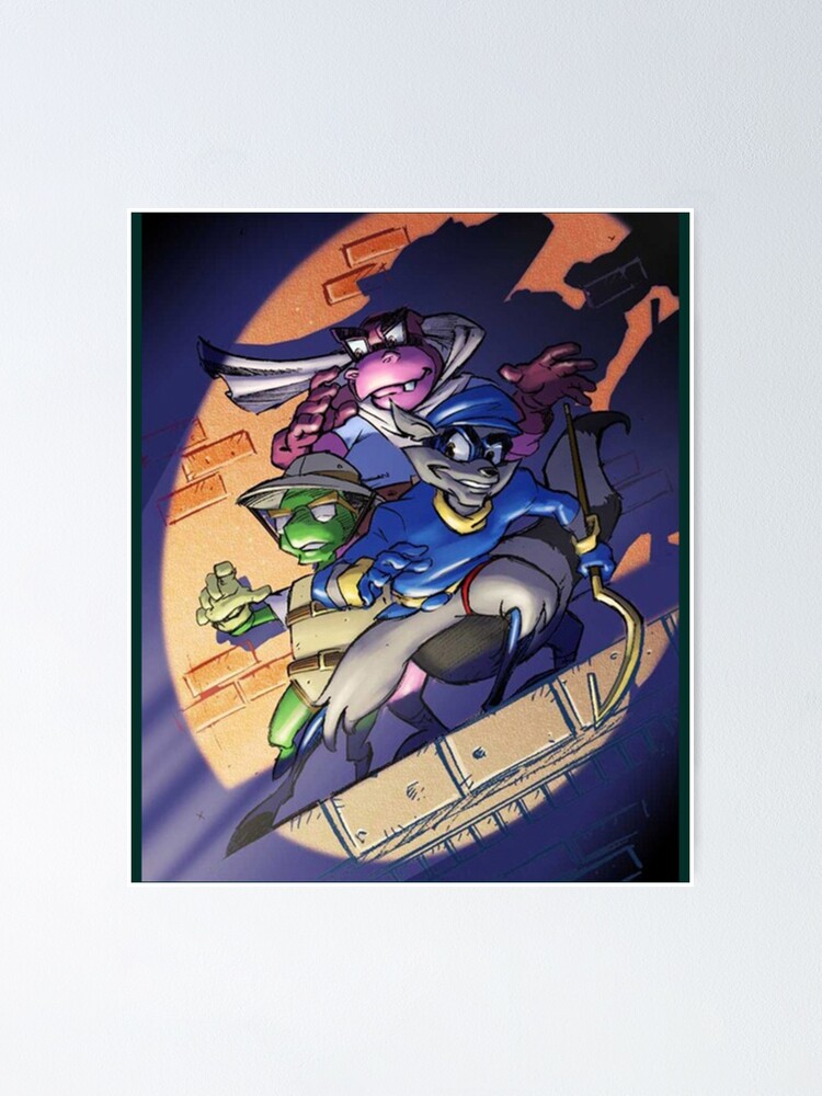 sly cooper - thieves in time  Poster for Sale by VivaHuia