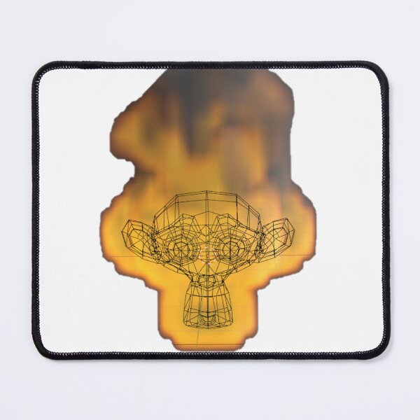 Item preview, Flaming Monkey Head designed and sold by VisibleMinds.