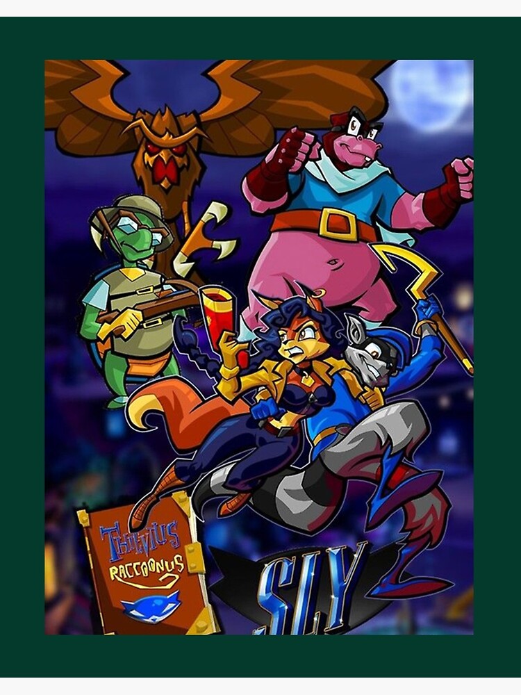 Sly Cooper 2 Band of Thieves Poster for Sale by AlyssaFoxah