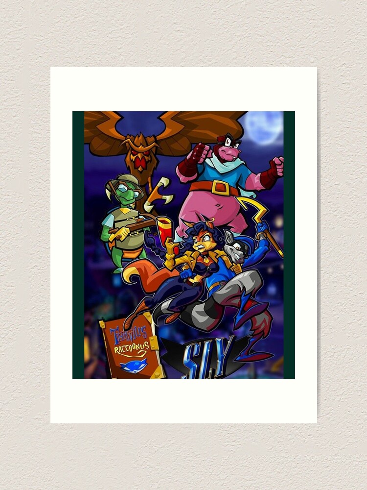 SLY COOPER THIEVES 5 2020 ANTV  Poster for Sale by VivaHuia