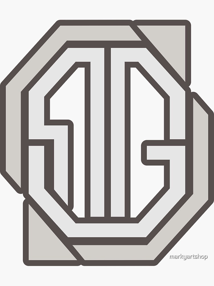 "S1G logo symbol" Sticker for Sale by markyartshop | Redbubble