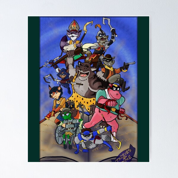 Sly Cooper 2 Band of Thieves | Canvas Print