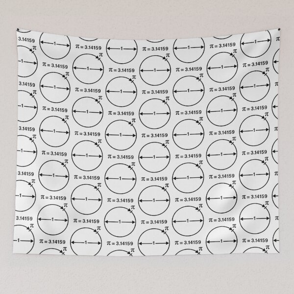 Item preview, Pi / ∏ / π / Mathematics / Geometry (UK & US / Black) designed and sold by MrFaulbaum.