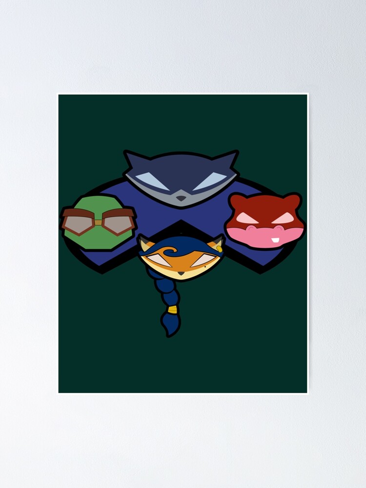 SLY COOPER THIEVES 5 2020 ANTV  Poster for Sale by VivaHuia