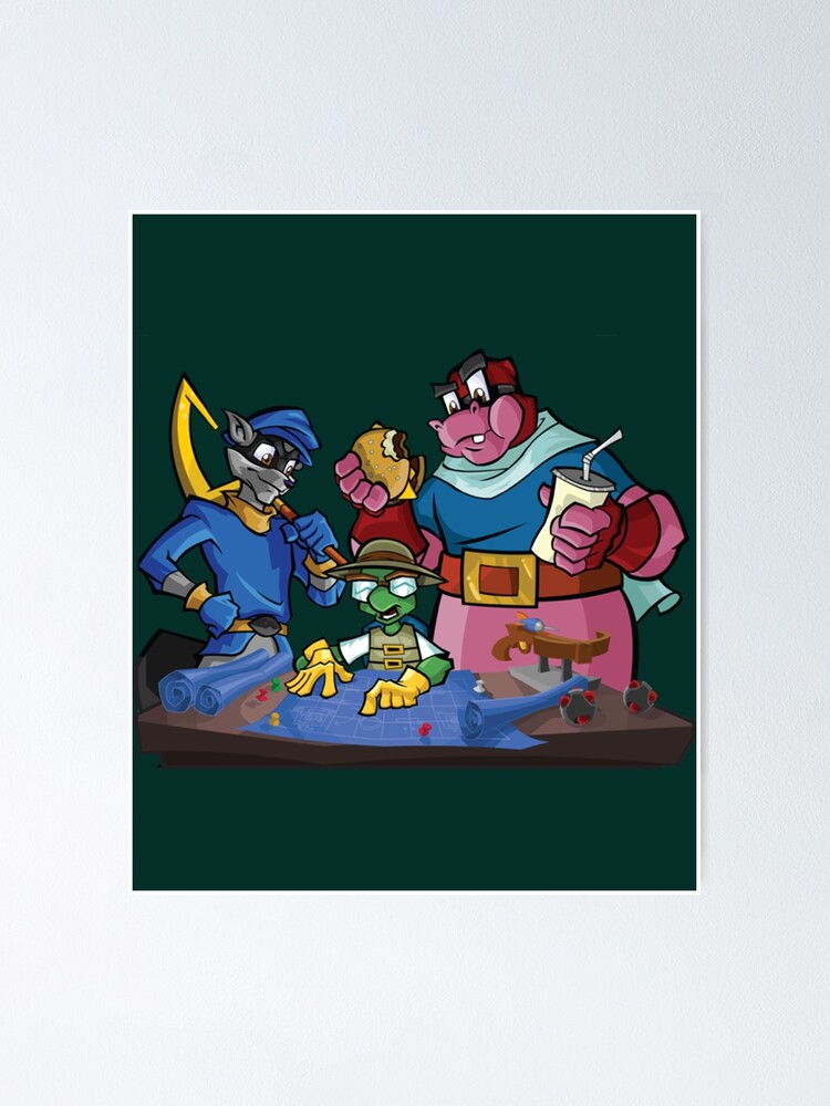 Sly Cooper Band of Thieves (custom PS2 cover version) Art Board Print for  Sale by AlyssaFoxah