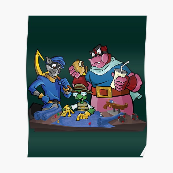 The Sly Cooper Gang! (Sly, Bentley + The MURRAY!) by Mast3r