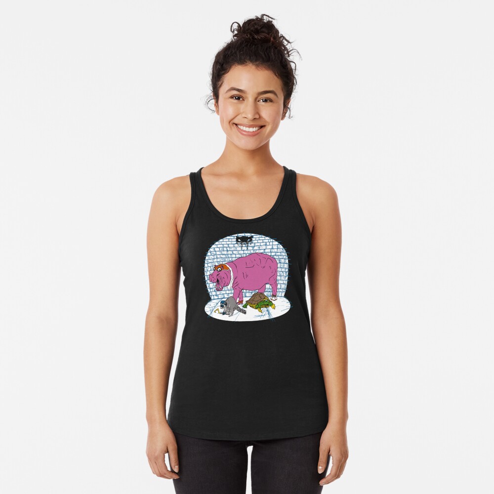 Vista previa del artículo con la obra «Camiseta con espalda nadadora», diseñado y vendido por VivaHuia.